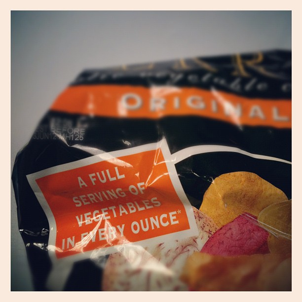 sweet potato chips. #photoadayapril #orange #afternoonsnack