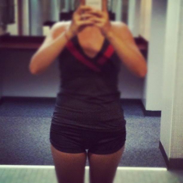 Tiny running shorts. #photoadayapril #lastthingibought