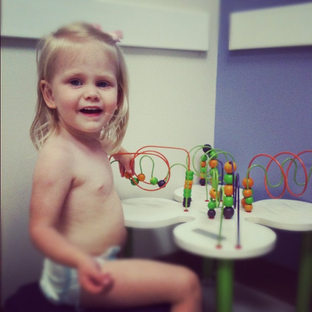 Appointment #2... Peds for Sophie!
