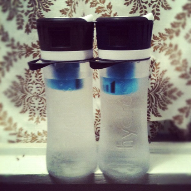 #New water bottles that require a degree to operate! #somethingnew #photoadaymay