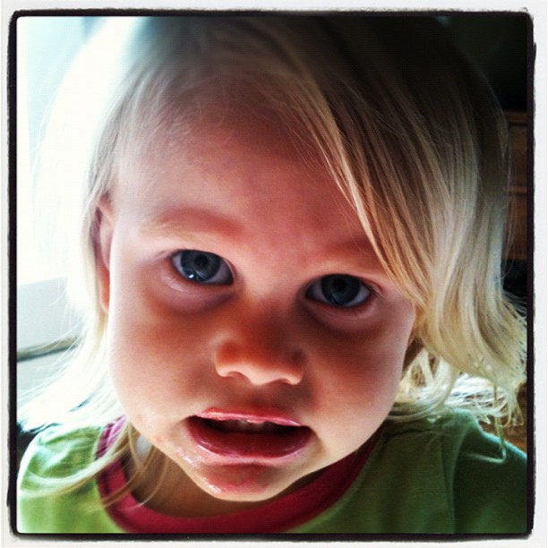 I'm pretty sure Ella's lipgloss is #empty after this little adventure! #photoadayjune