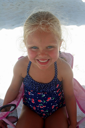 Ella at the Beach