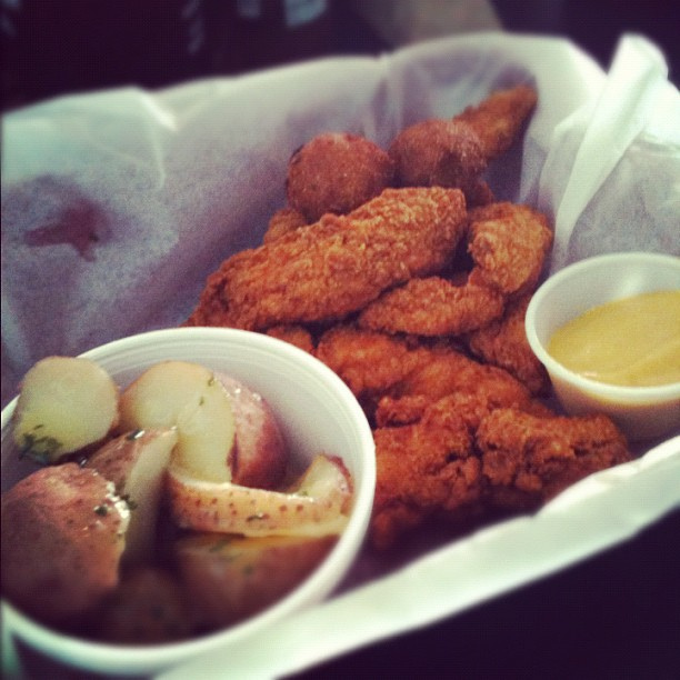 Shrimp Basket = best post run meal EVER.