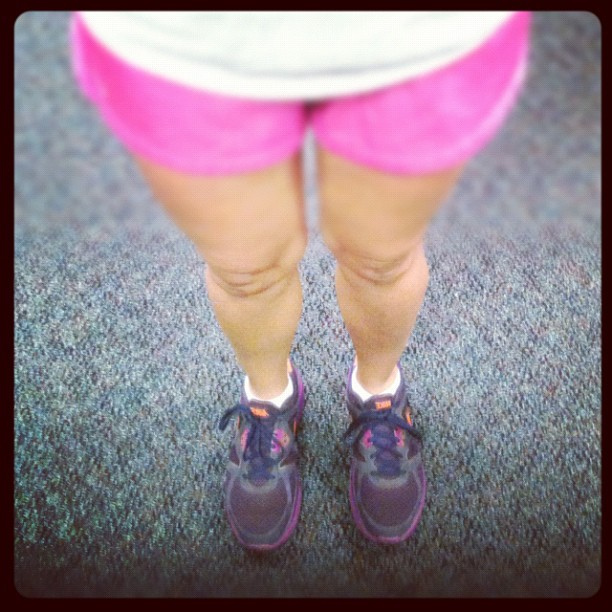 #day22 in my favorite pink shorts. #2miles #halfmarathontraining