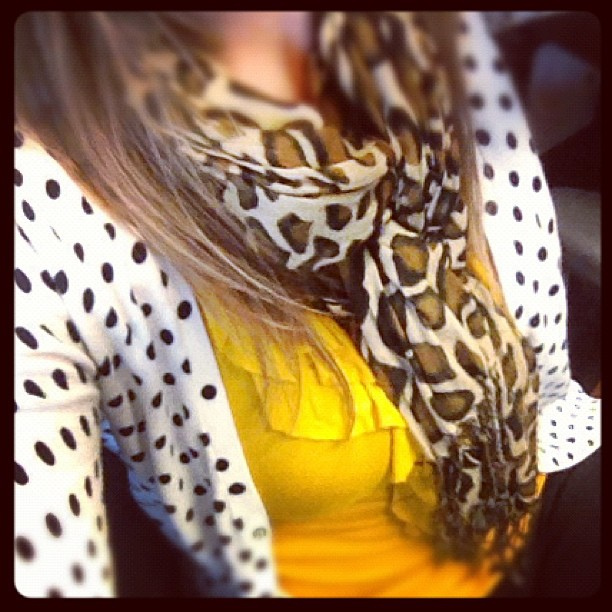 It's a spots & dots kind of day! #ootd