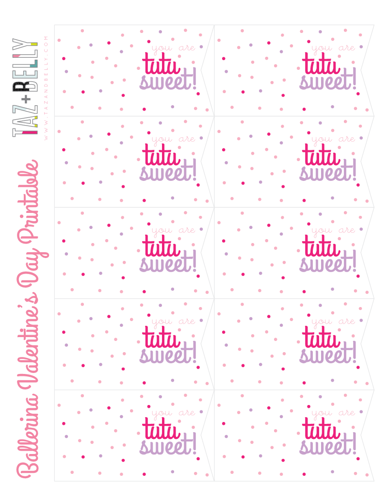 Tutu Lollipop Valentines Tutorial | tazandbelly.com