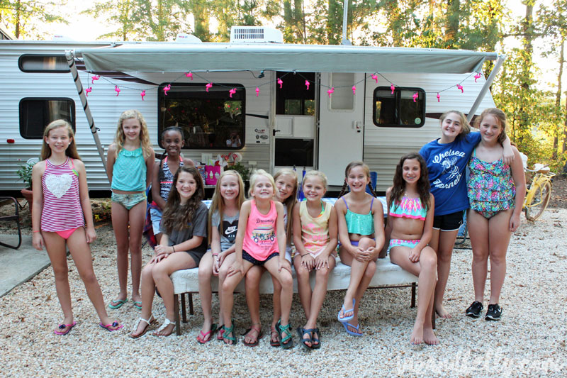Camp Ella Birthday Party | tazandbelly.com