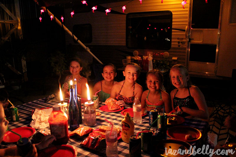 Camp Ella Birthday Party | tazandbelly.com