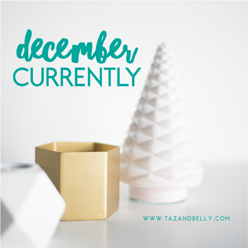 Currently in December | tazandbelly.com