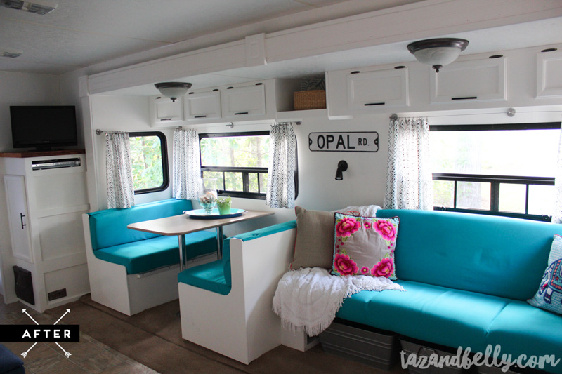 Opal Final Camper Transformation | tazandbelly.com