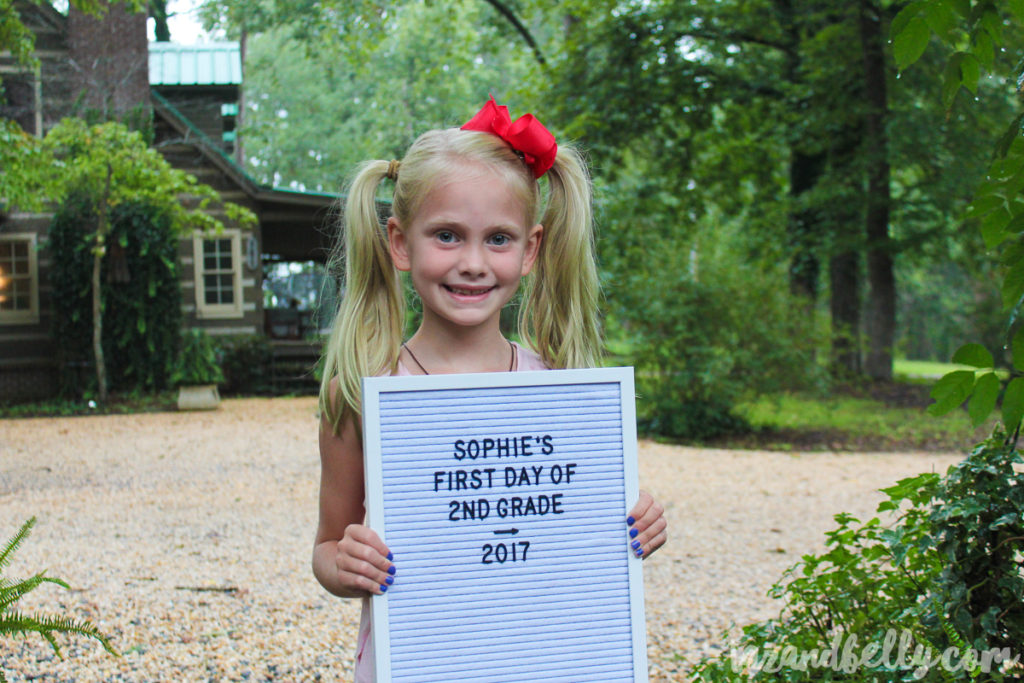 Sophie's 2nd Grade Interview | tazandbelly.com