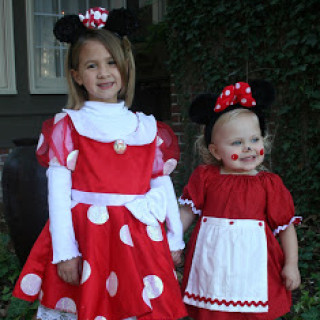 Two Minnie Mouses!
