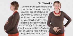 Baby Belly, Week 34