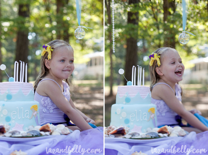 Mermaid Birthday Pool Party | tazandbelly.com