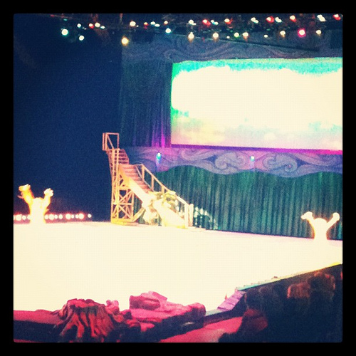 Disney on Ice with my girl :)