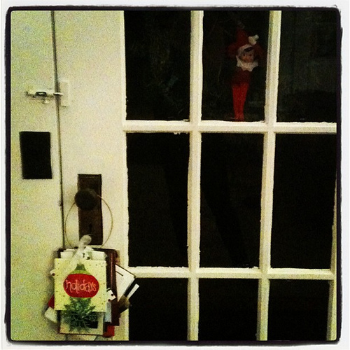 Guess who is peeking in tomorrow?