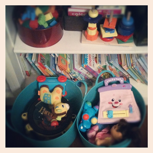 These stay put when the littles aren't home ;). #toy #marchphotoaday