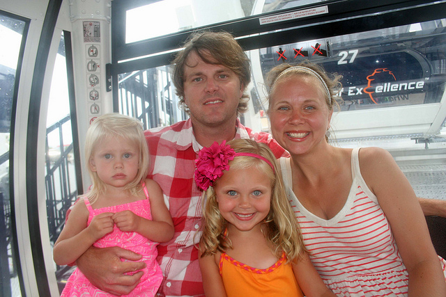 Ferris Wheel Family Pic