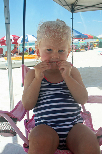 Sophie at the Beach