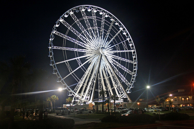 Ferris Wheel at night