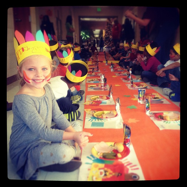 Kindergarten Thanksgiving Feast!!