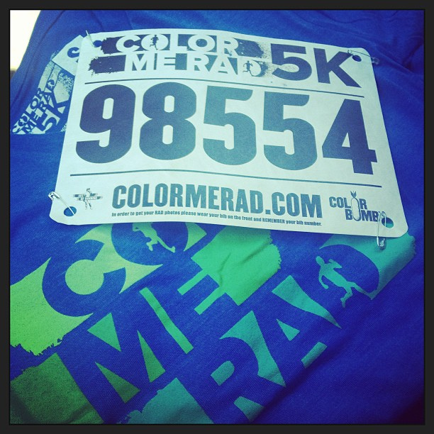 Anybody wanna run tomorrow?! #colormerad
