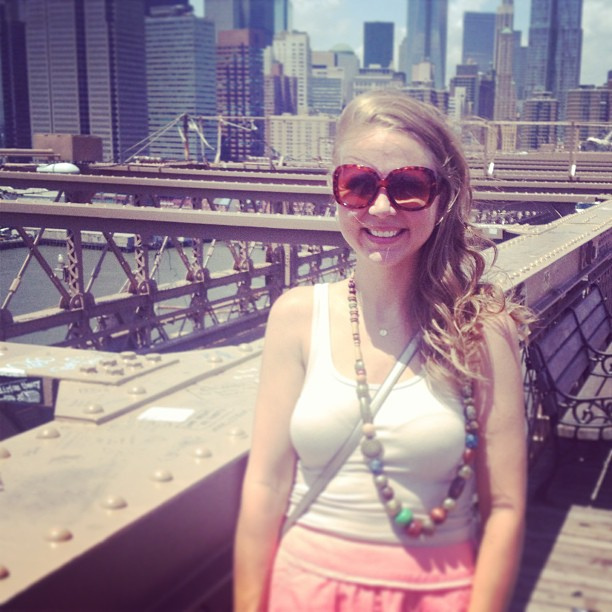 Off to explore Brooklyn this afternoon! #nyc #empirestateyall #brooklynbridge