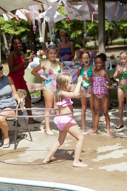 Ice Cream Sunday Pool Party