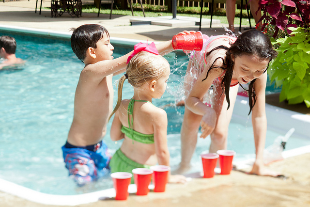 Ice Cream Sunday Pool Party