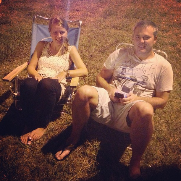 Thank goodness for beach chairs... we're never getting out if here?! #mumfordandsons #gentlemenoftheroad #myhusbandiscilarious