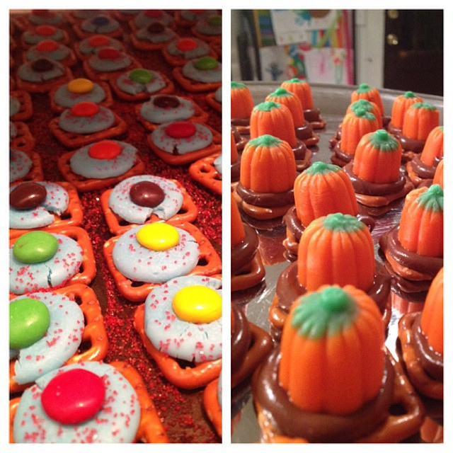 Last minute Halloween treats for dance class tomorrow!