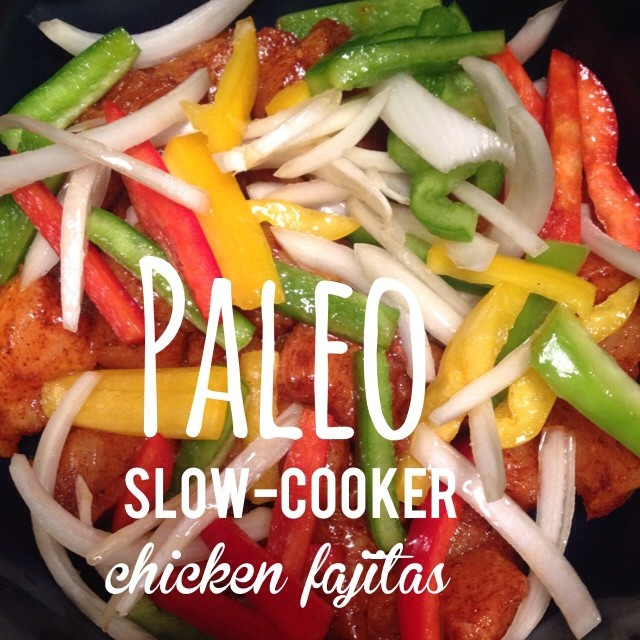 I'm determined to get this week started right! Chicken fajitas are in the crock-pot this morning. #paleo #cleaneating #slowcooker #crockpot