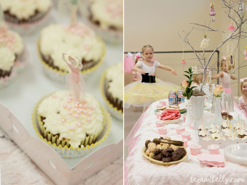 Ballerina Birthday Party | tazandbelly.com