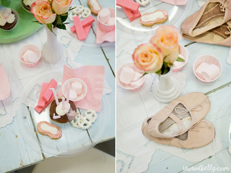 Ballerina Birthday Party | tazandbelly.com