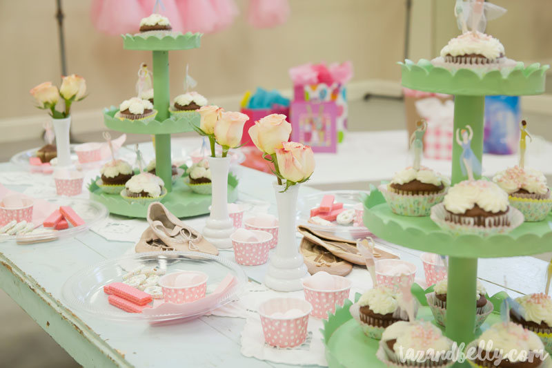 Ballerina Birthday Party | tazandbelly.com