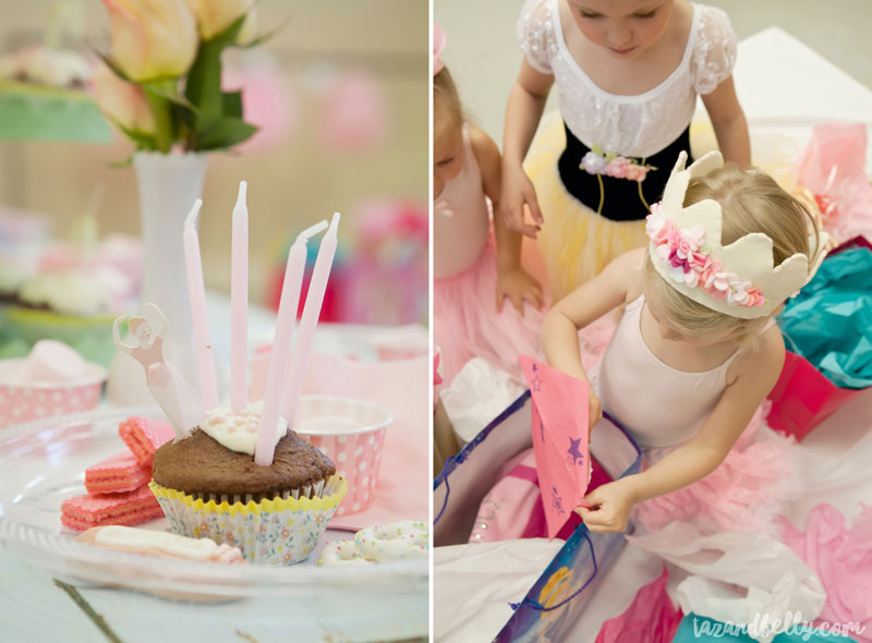 Ballerina Birthday Party | tazandbelly.com