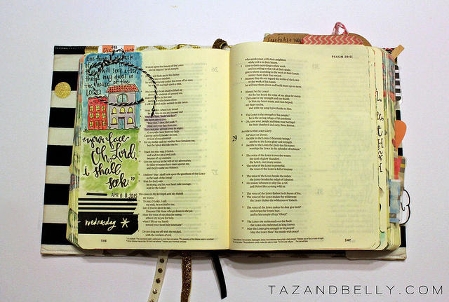 Everything You Ever Wanted to Know About Bible Journaling | tazandbelly.com