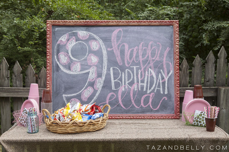 Ice Cream Pool Party | tazandbelly.com