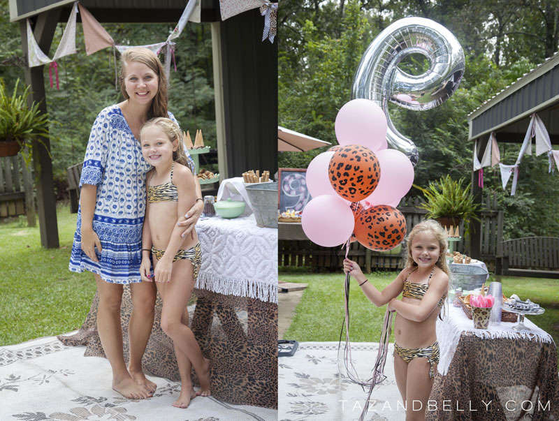 Ice Cream Pool Party | tazandbelly.com