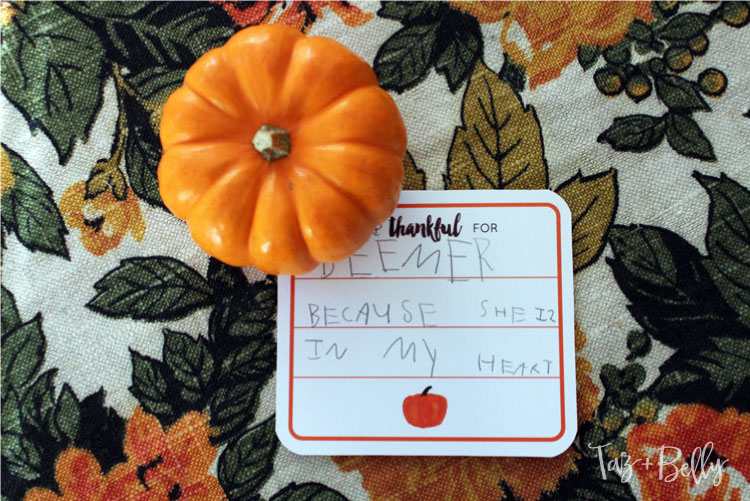 DIY Thankful Jar Printables | tazandbelly.com