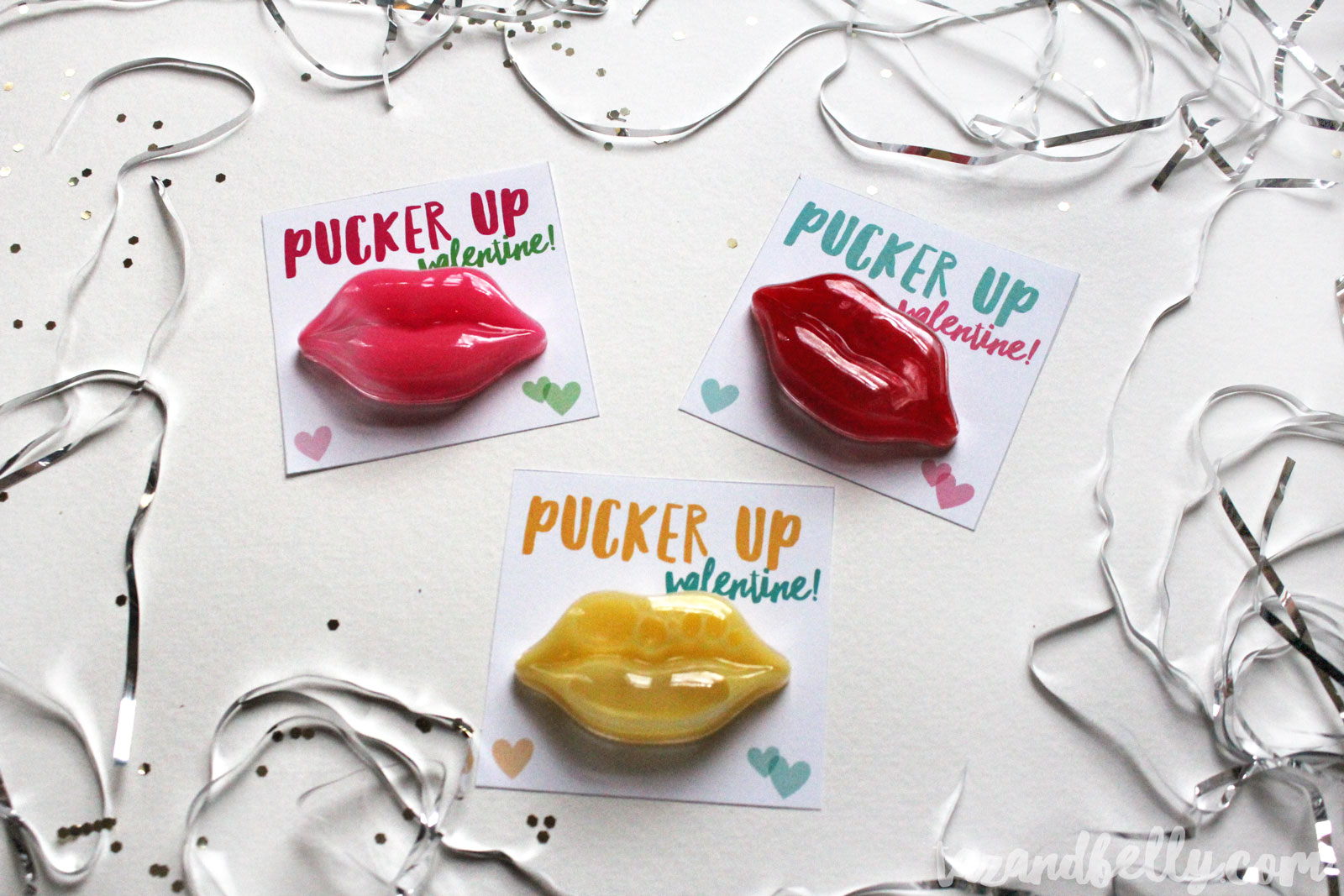 Silly Putty Printable Valentines | tazandbelly.com