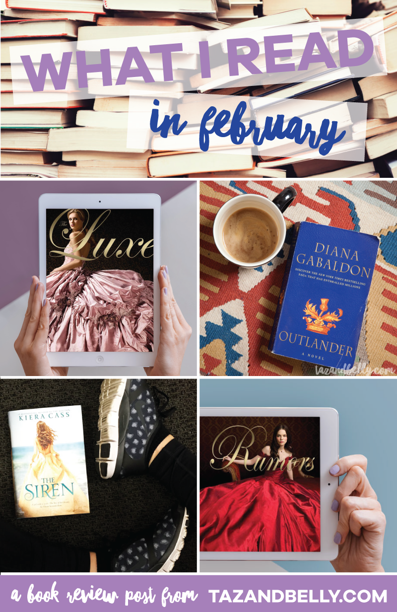 What I Read in February | tazandbelly.com