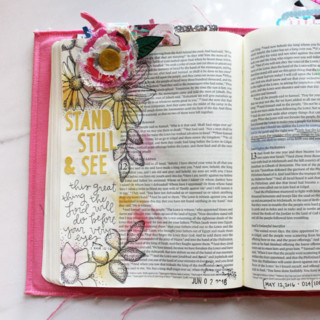 Bible Journaling Update | tazandbelly.com