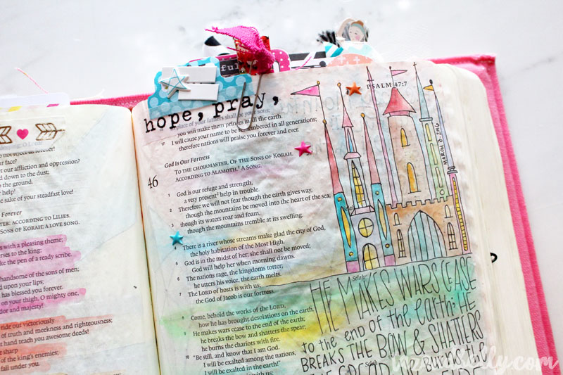Bible Journaling Update | tazandbelly.com