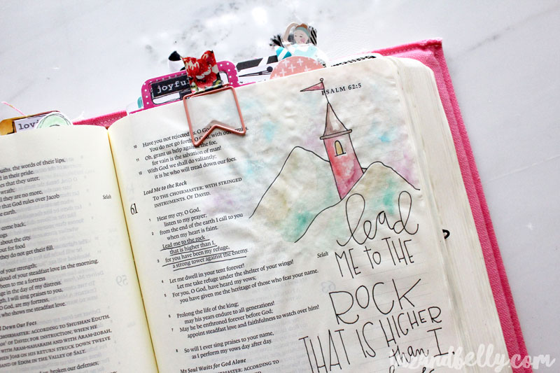 Bible Journaling Update | tazandbelly.com