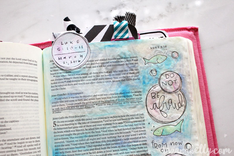 Bible Journaling Update | tazandbelly.com