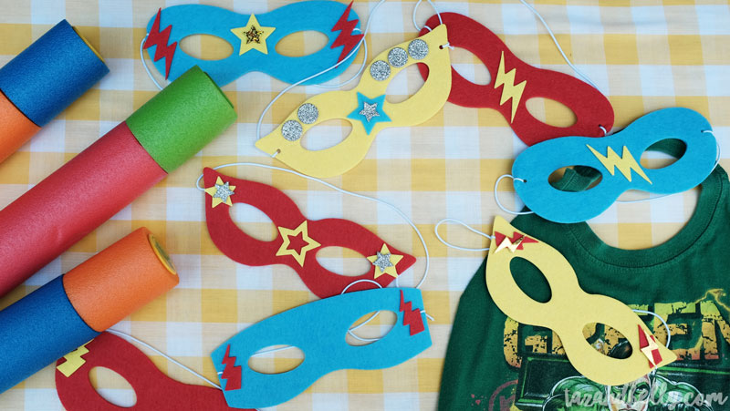 DIY Superhero Birthday | tazandbelly.com