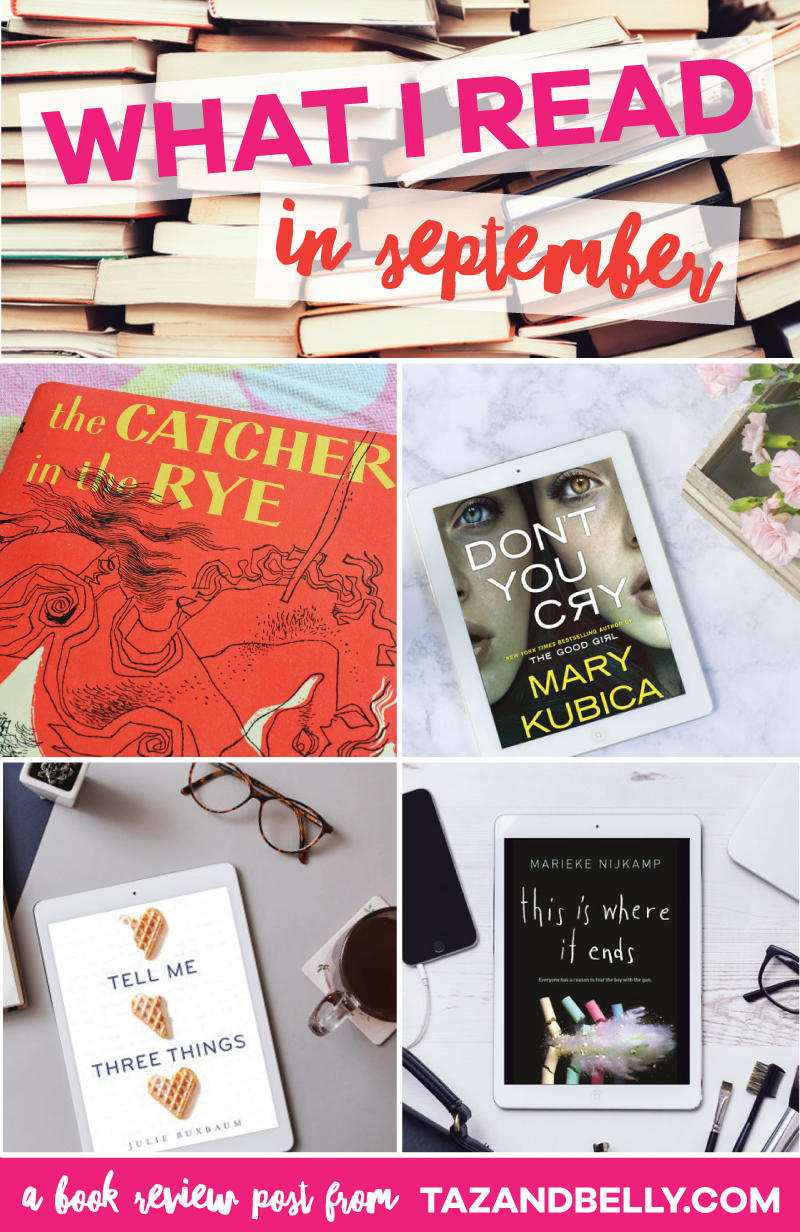 What I Read in September | tazandbelly.com