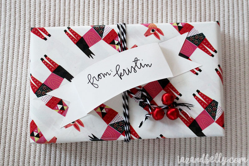 Christmas Wrapping Ideas | tazandbelly.com