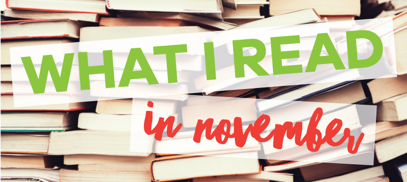 What I Read in November | tazandbelly.com